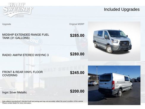 Used 2024 Ford Transit 350 Low Roof AWD w/ Interior Upgrade Package image 12