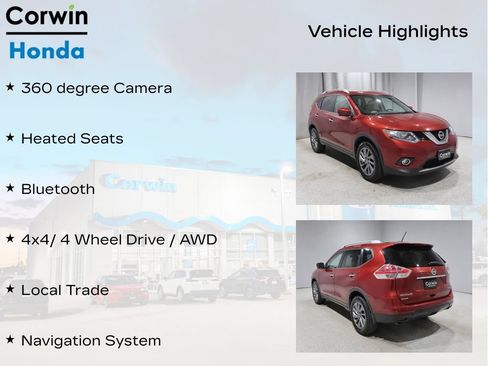 Used 2016 Nissan Rogue SL AWD/4WD image 11