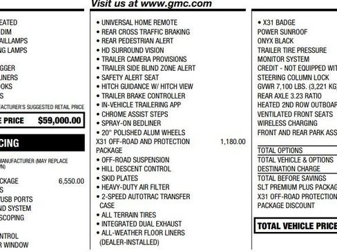 Certified 2023 GMC Sierra 1500 SLT w/ SLT Premium Plus Package image 2