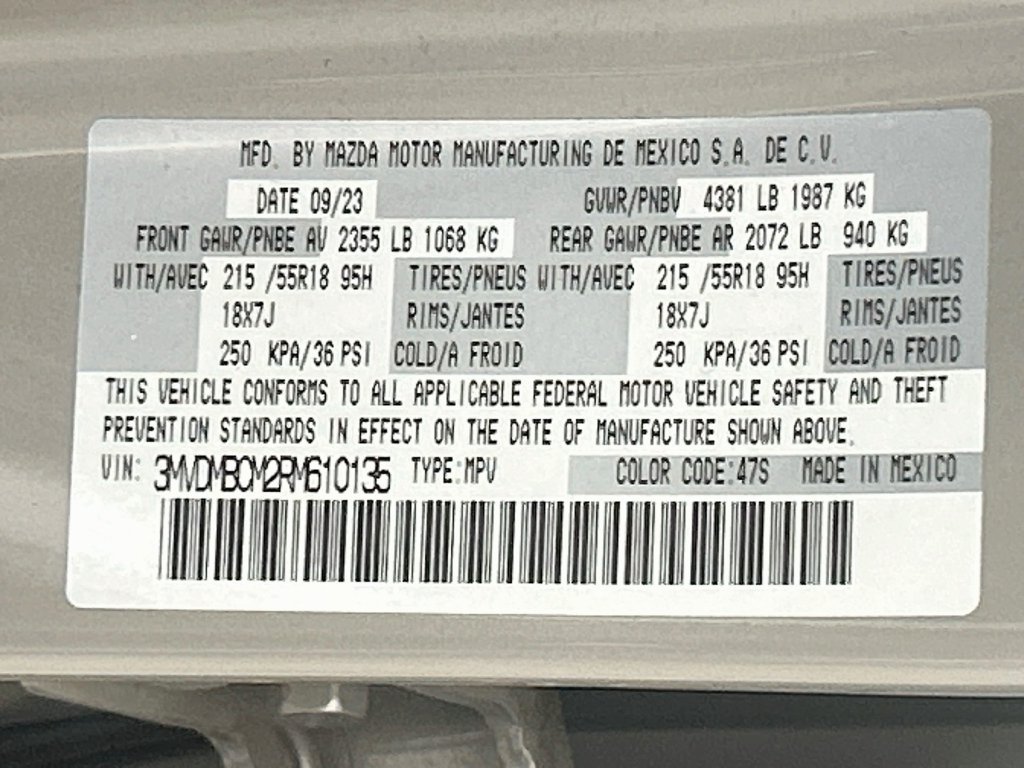 Certified 2024 MAZDA CX-30 AWD 2.5 S w/ Preferred Package image 36