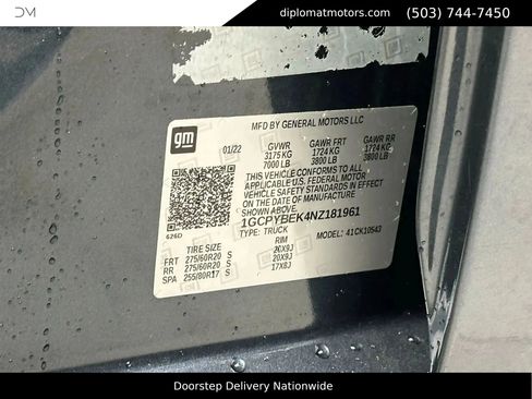 Used 2022 Chevrolet Silverado 1500 Custom image 51