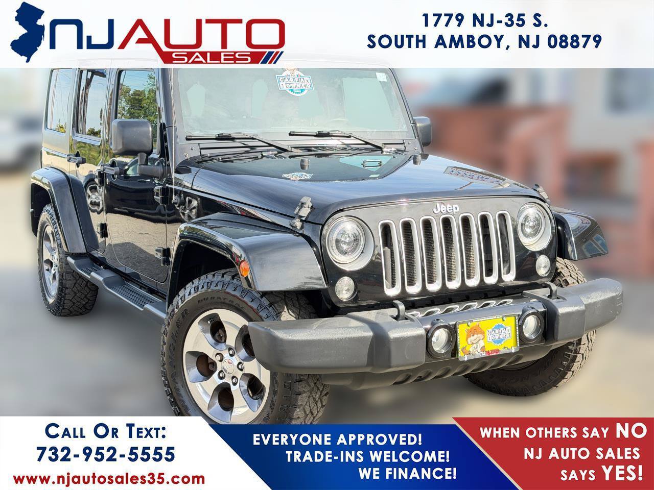 Used 2016 Jeep Wrangler Unlimited Sahara w/ Connectivity Group AWD/4WD image 1