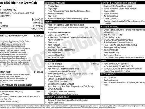 Used 2020 RAM 1500 Big Horn image 6