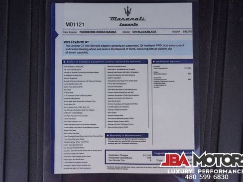 Used 2023 Maserati Levante GT image 93