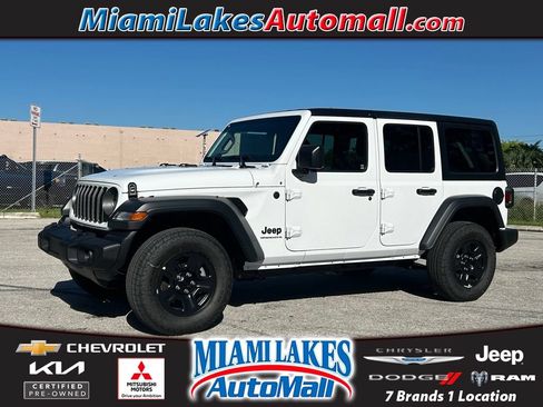 Used 2025 Jeep Wrangler Unlimited Sport AWD/4WD image 1