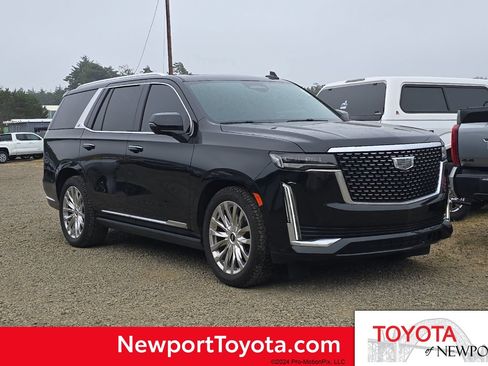 Used 2021 Cadillac Escalade Premium Luxury w/ Driver Assist Tech Package AWD/4WD image 1