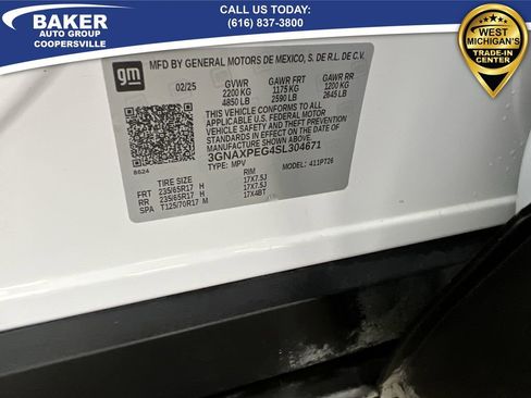 Certified 2025 Chevrolet Equinox LT image 34