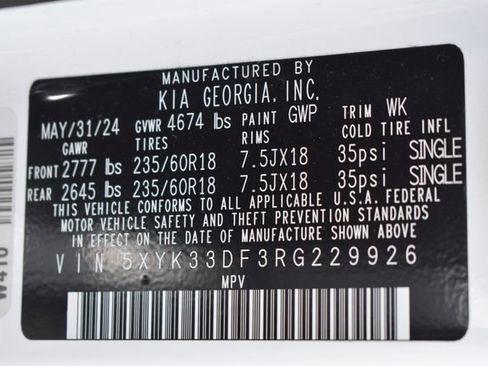Certified 2024 Kia Sportage EX FWD image 15