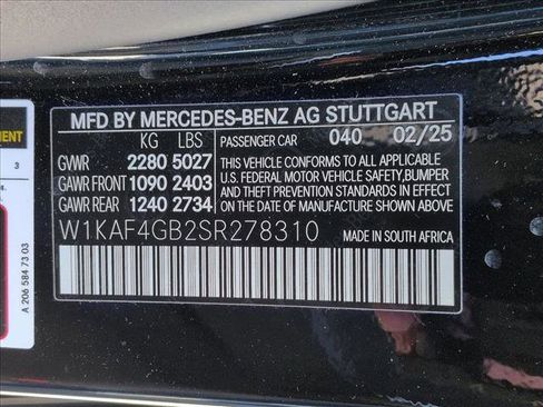 Used 2025 Mercedes-Benz C 300 Sedan image 17