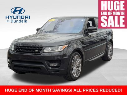 Used 2017 Land Rover Range Rover Sport Supercharged