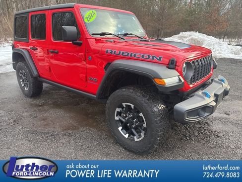Used 2024 Jeep Wrangler Unlimited Rubicon 4xe image 1