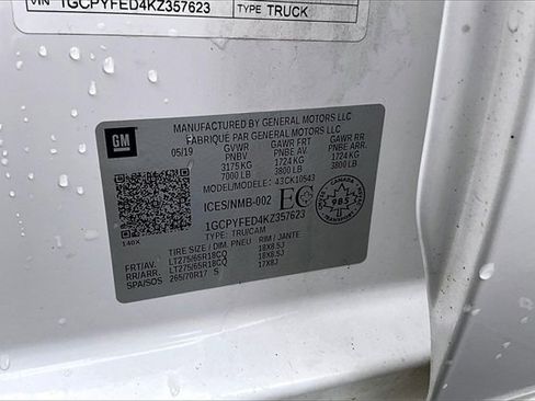 Used 2019 Chevrolet Silverado 1500 LT Trail Boss image 16