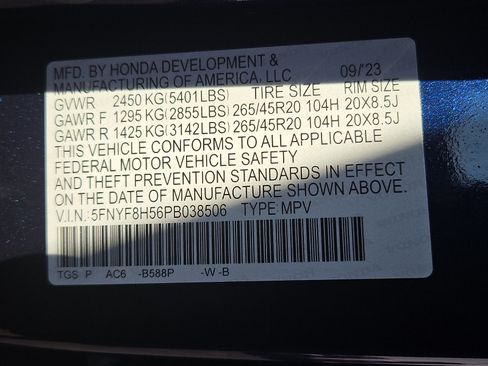 Used 2023 Honda Passport EX-L image 29