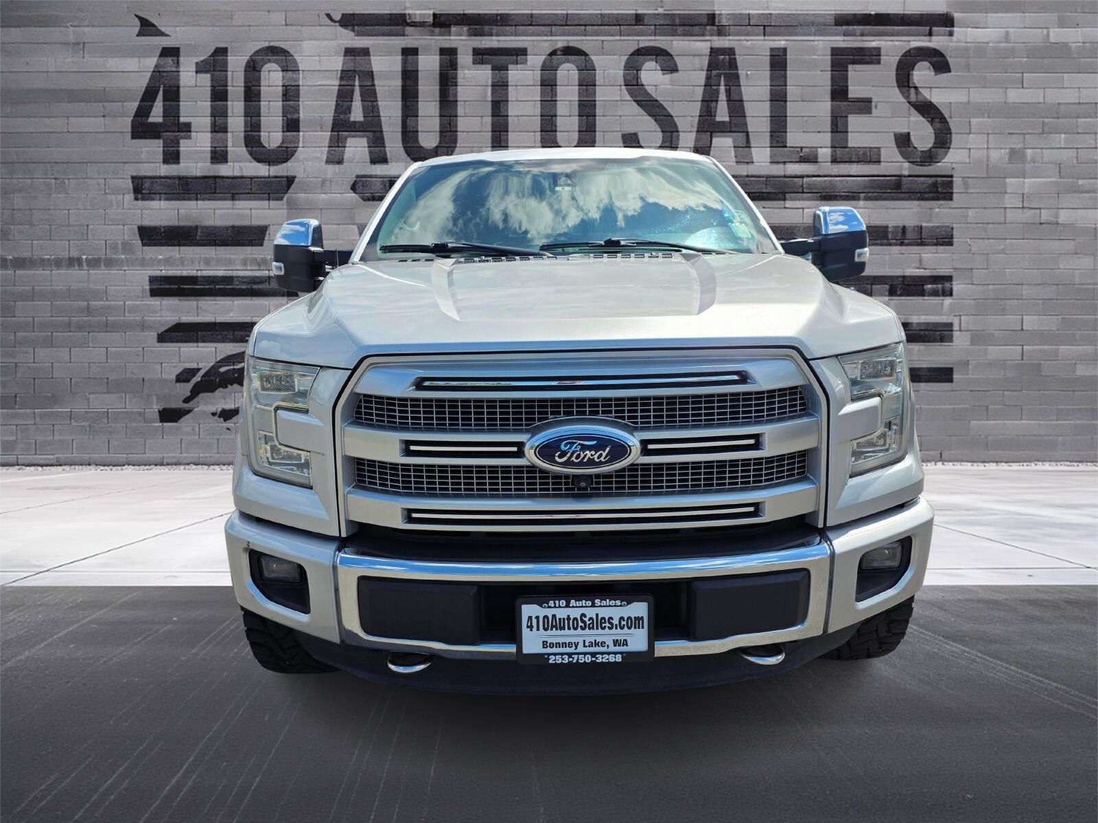 Used 2015 Ford F150 Platinum w/ Max Trailer Tow Package AWD/4WD image 5
