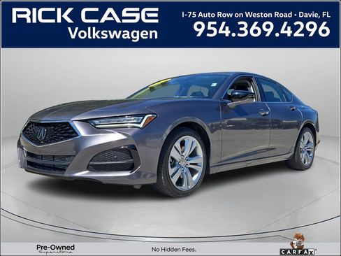 Used 2022 Acura TLX w/ Technology Package FWD image 1