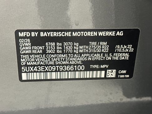 New 2026 BMW X6 M60i w/ Parking Assistance Package image 20