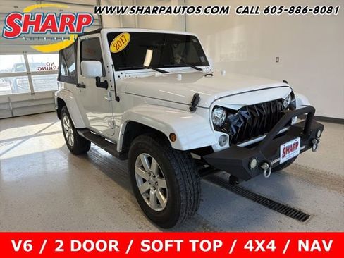 Used 2017 Jeep Wrangler Sahara image 1