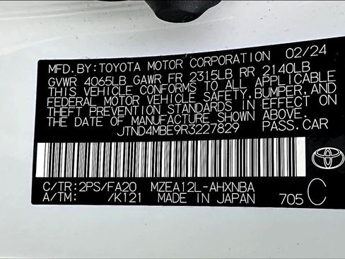 Certified 2024 Toyota Corolla SE w/ SE Package FWD image 55
