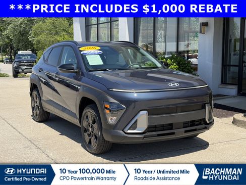 Certified 2026 Hyundai Kona SEL Sport AWD/4WD image 1