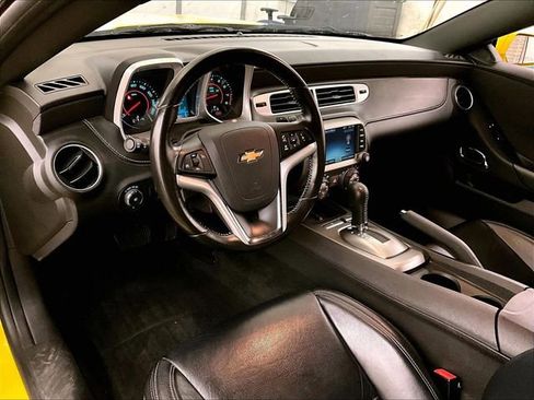Used 2015 Chevrolet Camaro LT w/ White Rally Stripe Package RWD image 12
