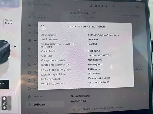 Used 2026 Tesla Model Y Long Range RWD image 27