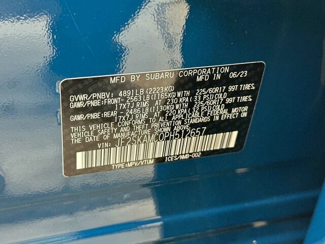 Certified 2023 Subaru Forester Wilderness AWD/4WD image 37