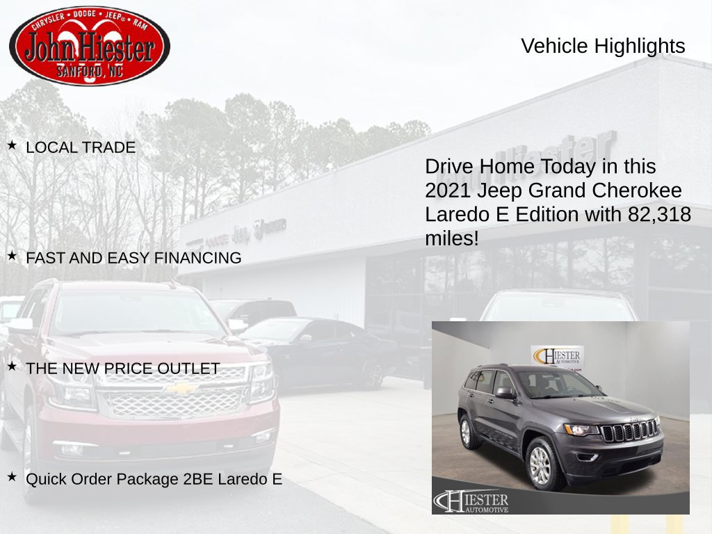 Used 2021 Jeep Grand Cherokee Laredo RWD image 5