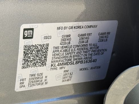 Used 2023 Buick Encore GX Select w/ Sport Touring Package FWD image 33