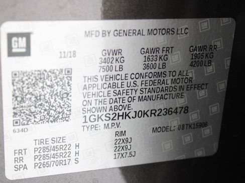 Used 2019 GMC Yukon XL Denali w/ Denali Ultimate Package AWD/4WD image 97