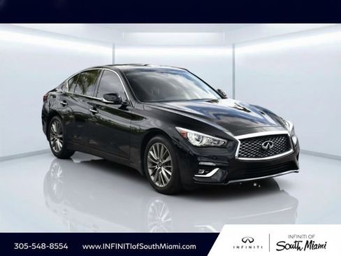 Used 2024 INFINITI Q50 Luxe w/ Cargo Package image 3
