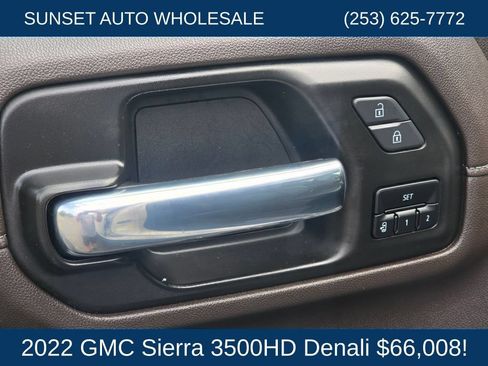 Used 2022 GMC Sierra 3500 Denali w/ Denali Ultimate Package AWD/4WD image 26
