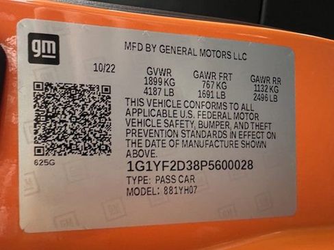 Used 2023 Chevrolet Corvette Z06 w/ Z07 Performance Package image 66