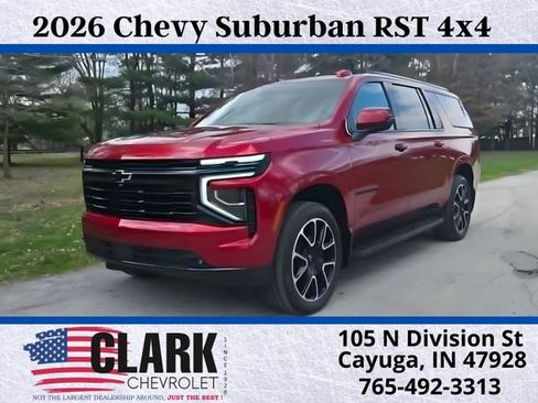 New 2026 Chevrolet Suburban RST w/ Comfort Package AWD/4WD image 1