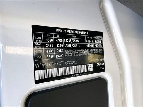 Used 2026 Mercedes-Benz Sprinter 2500 image 28