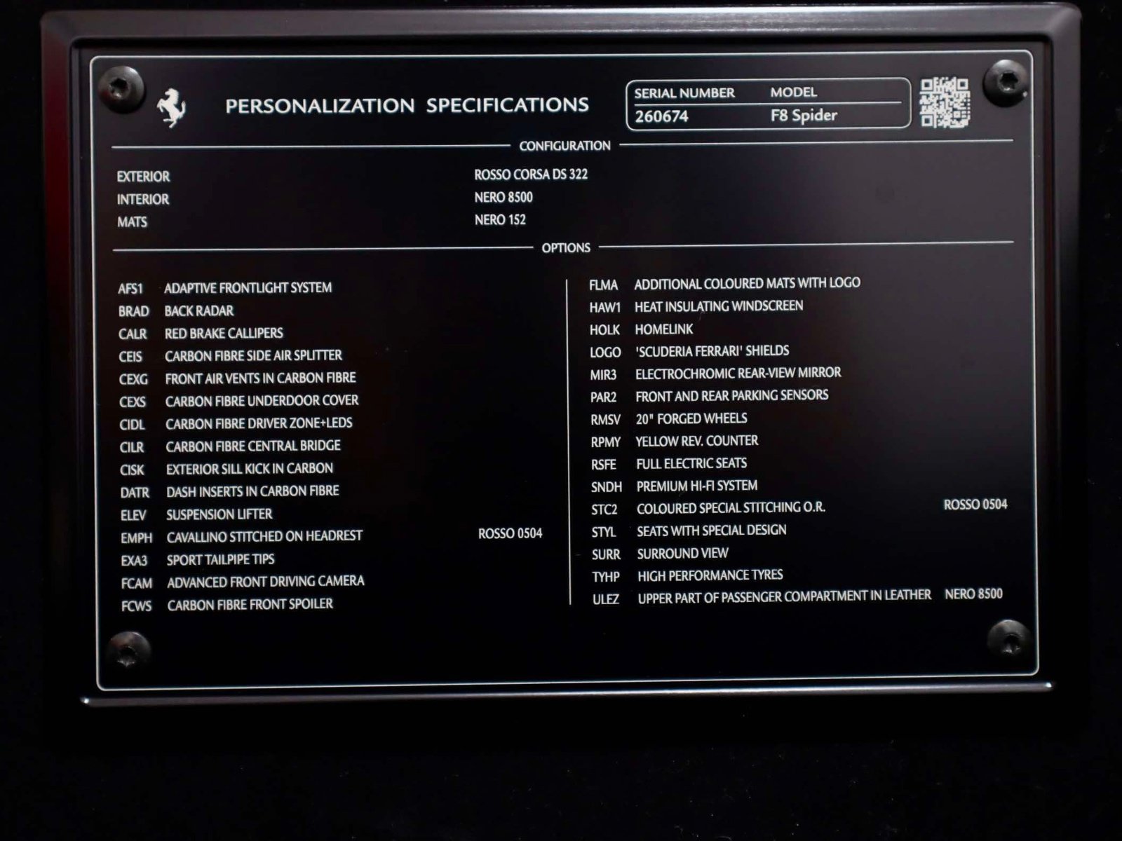Certified 2021 Ferrari F8 Tributo RWD image 13
