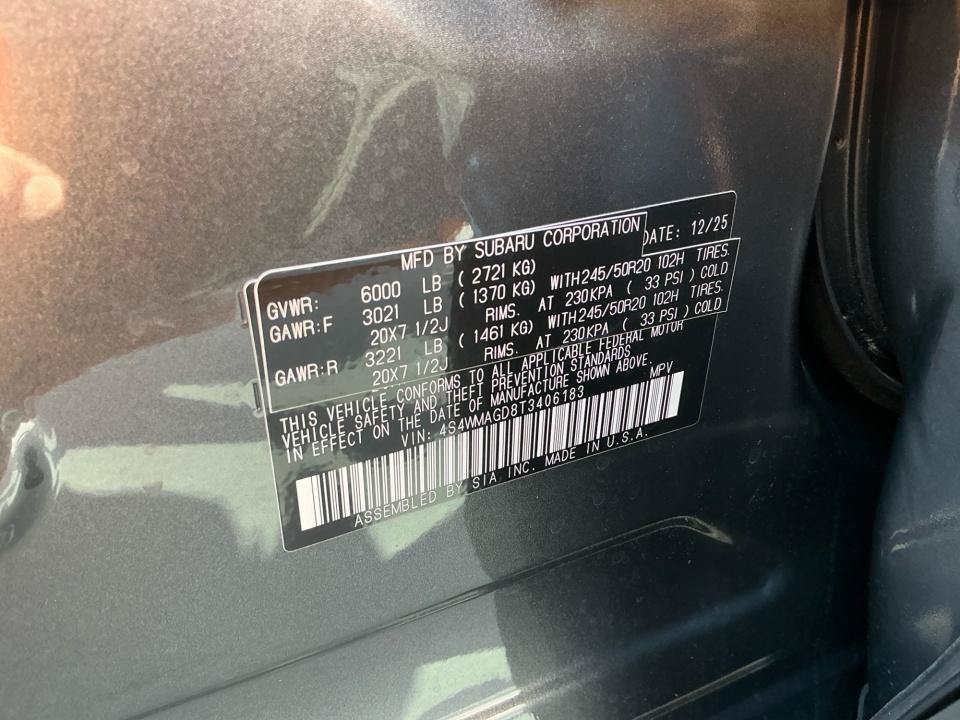 Certified 2026 Subaru Ascent Limited AWD/4WD image 34