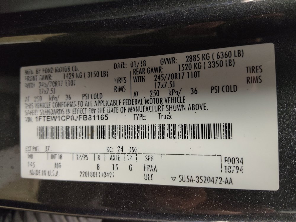 Used 2018 Ford F150 XLT RWD image 33