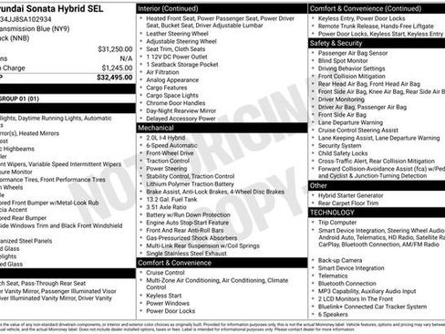 Used 2025 Hyundai Sonata SEL FWD image 10
