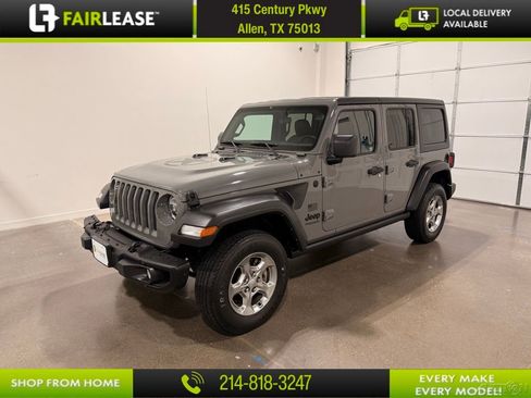 Used 2021 Jeep Wrangler Unlimited Sport image 1
