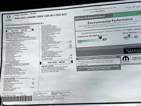 New 2026 RAM 3500 Laramie image 14