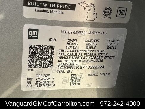 New 2026 GMC Acadia Denali Ultimate w/ LPO, Floor Liner Package AWD/4WD image 27