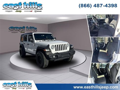 Certified 2021 Jeep Wrangler Unlimited Sport S image 1