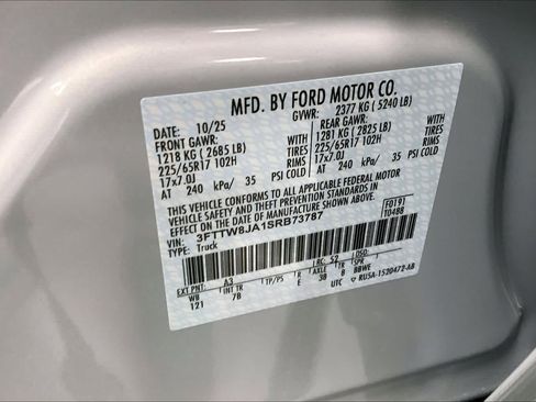 New 2025 Ford Maverick XLT w/ XLT Luxury Package image 19