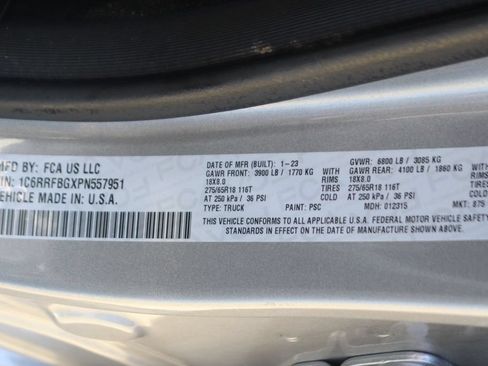 Used 2023 RAM 1500 Lone Star AWD/4WD image 50