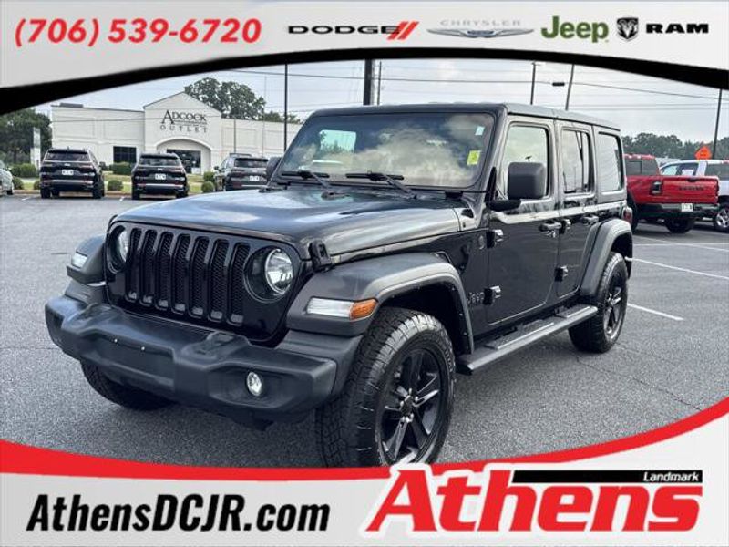 Certified 2021 Jeep Wrangler Unlimited Sport image 1