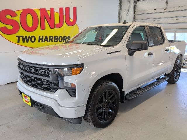Used 2023 Chevrolet Silverado 1500 Custom w/ LPO, Dark Essentials Package AWD/4WD image 1