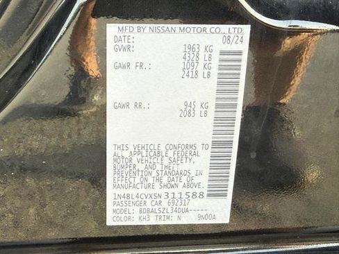 Used 2025 Nissan Altima 2.5 SR FWD image 23