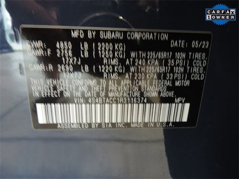 Used 2024 Subaru Outback Premium image 16