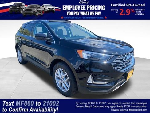Certified 2022 Ford Edge SEL w/ Convenience Package AWD/4WD image 1