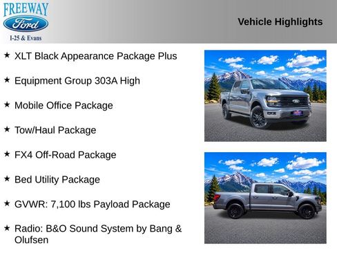 Certified 2025 Ford F150 XLT w/ Equipment Group 303A High AWD/4WD image 4